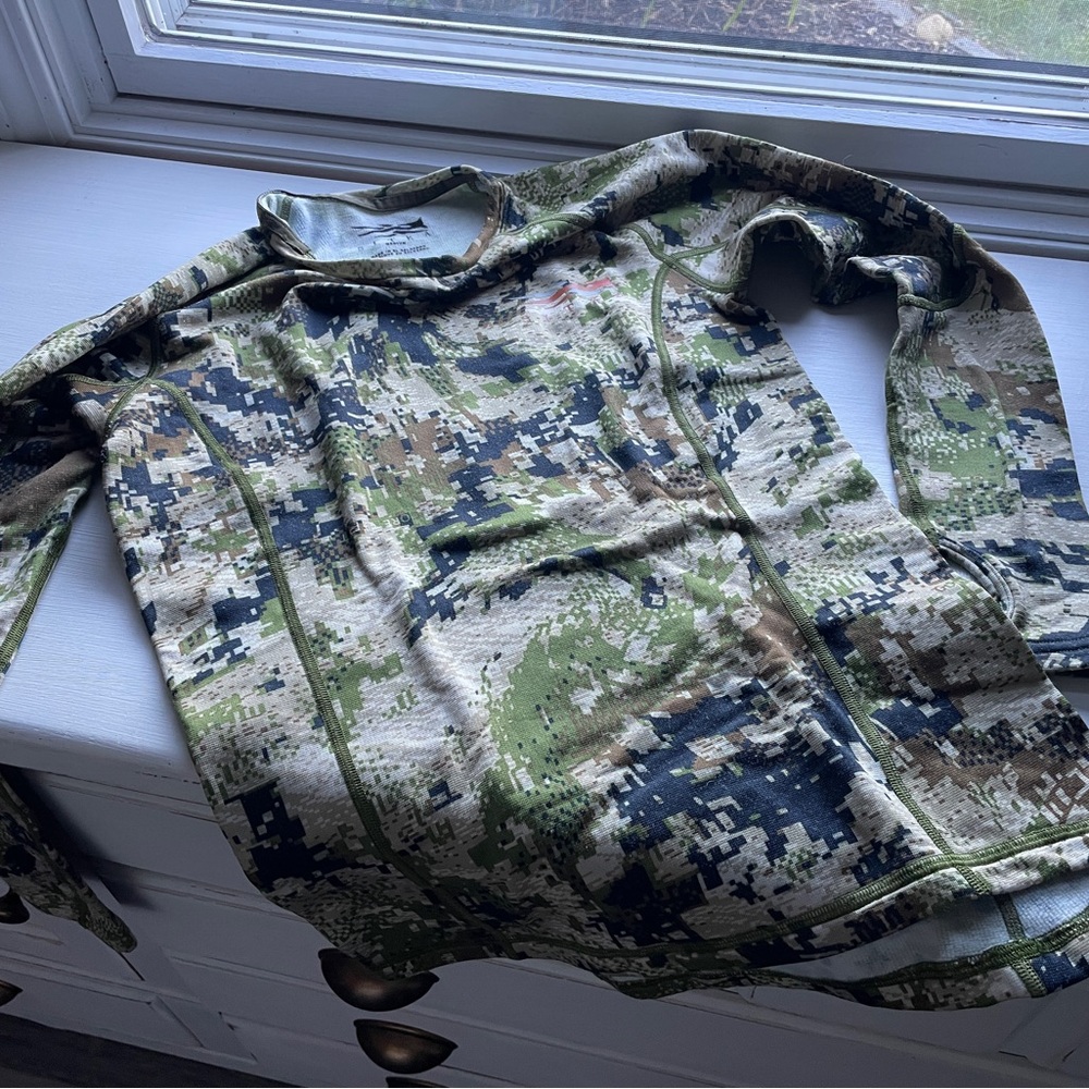 Sitka Camouflage Long Sleeve Shirt